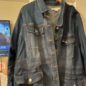 Jean jacket worn once from Addition Elle